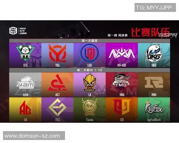 和平精英节奏排行榜最新发布BLG战队荣登第七名引发关注实时新闻